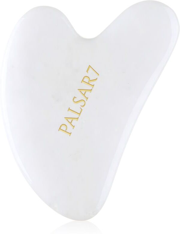 PALSAR7 Guasha Wihite Jade massage tool for the face 1 pc