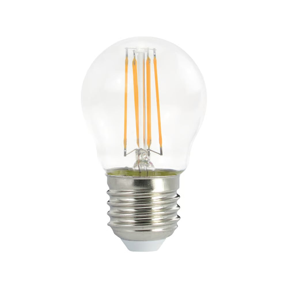 Airam Filament LED-gloeilamp E27 helder, dimbaar, 2700K, 470 lm, 4W