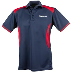 Tibhar, Herren, Sportshirt, Kosmos (5XL), Blau, Rot