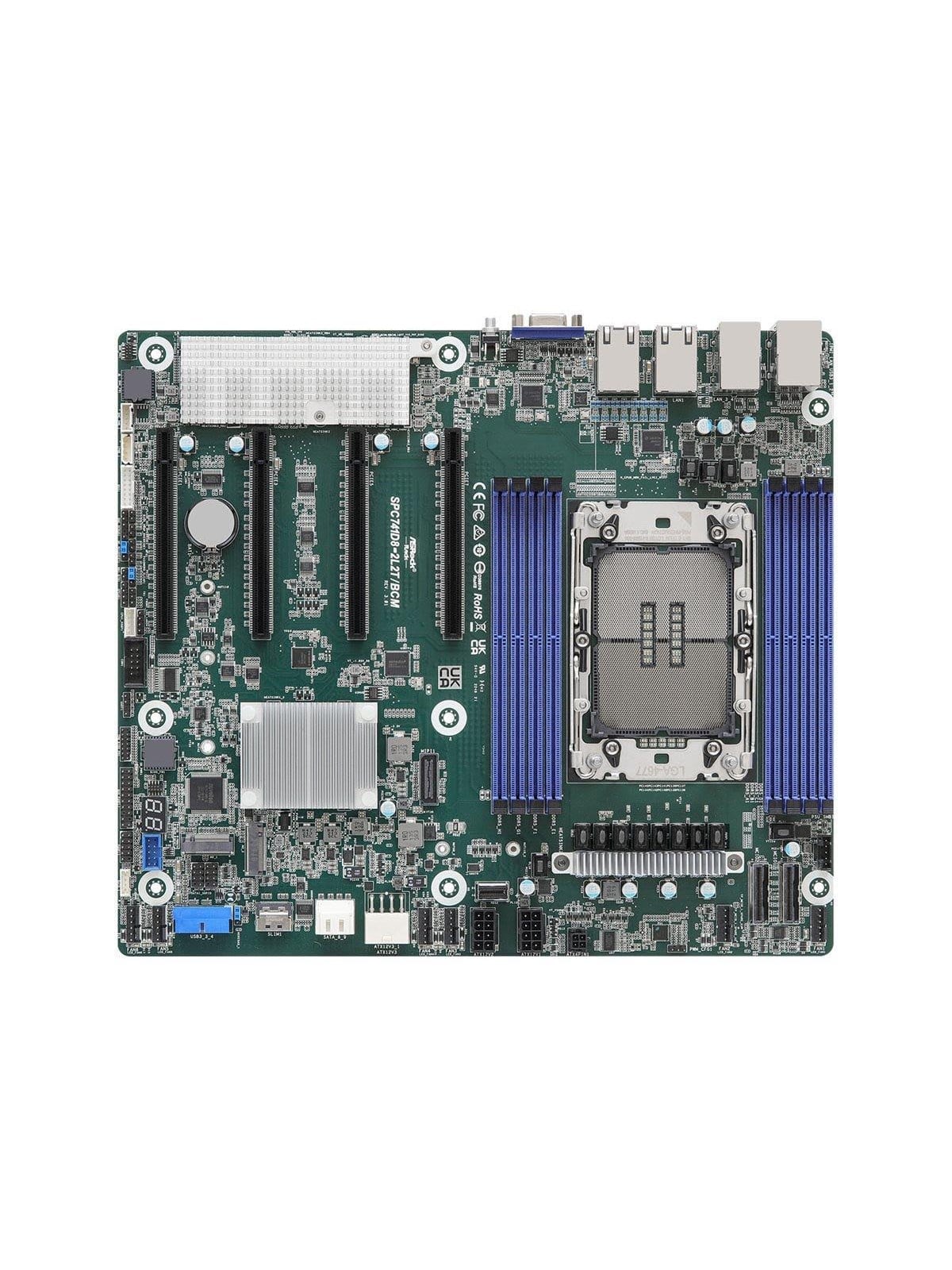 ASRock Rack SPC741D8-2L2T/BCM - motherboard - SSI CEB - LGA4677 Socket-E - Mainboard - Intel C741 - Intel LGA4677 - DDR5 RAM - SSI (Server)