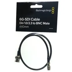 Blackmagic Design BNC-Kabel Din 1.0/2.3 auf BNC-Stecker -40cm-