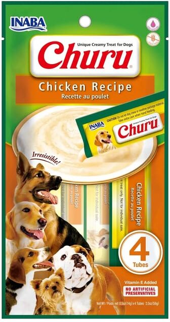 Churu Dog Receita De Frango 12 Unds 56g