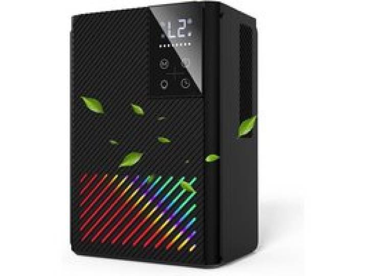 Deshumidificateur D 2500Ml Déshumidificateurs Electrique Silencieux Econome En Energie Anti Moisissure Auto-Arrêt & Dégivrage-B