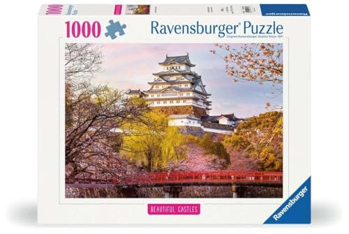 Ravensburger Puzzel: Kasteel Himeji, Japan - 1000-delige puzzel voor volwassenen en kinderen vanaf 14 jaar