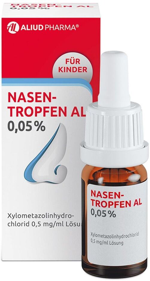 Nasentropfen AL 0,05 % bei Schnupfen 10ml