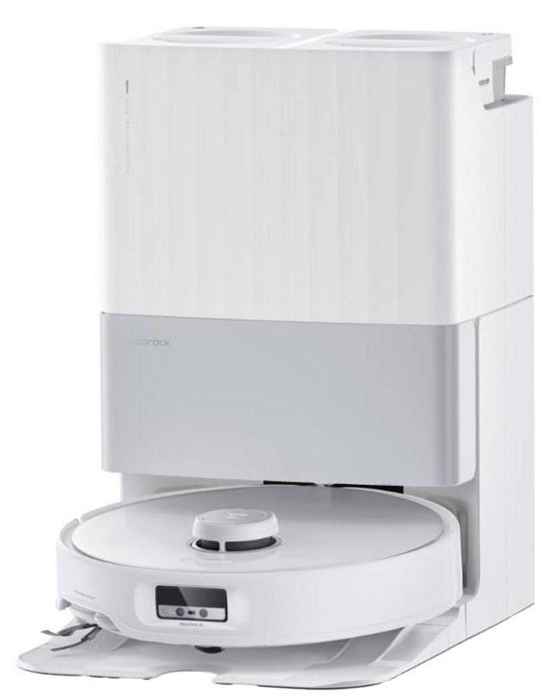 Saugroboter Roborock Qrevo Edge, 18.500 Pa, 300 m², LiDAR, WLAN, Weiß