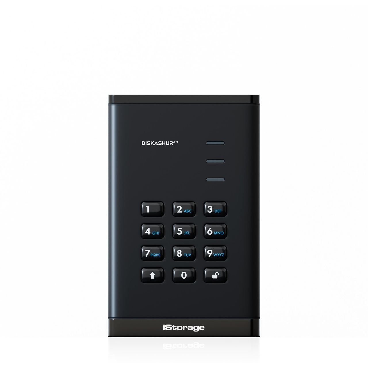 4TB diskAshur3 iStorage Black