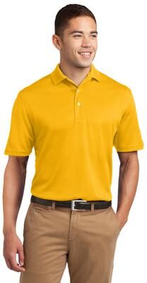 Sport-Tek K469 Dri-Mesh Polo Shirt in Gold size 4XL   Polyester