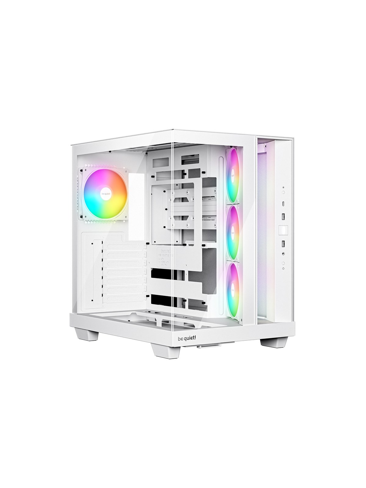 be quiet! Light Base 500 LX White - Gehäuse - Miditower - Weiß