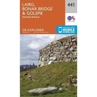 Lairg, Bonar Bridge and Golspie, Karte von Ordnance Survey, Ordnance Survey, 978-0-319-24684-9