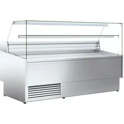 KBS Gastrotechnik Fischtheke Pesce 2 130 stille Kühlung und geradem Glasaufbau