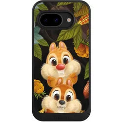 Nivocase Hülle für Google Pixel 9a Handyhülle NIVOcore Case Schwarz Disney Offizielles Lizenzprodukt Chip (Google Pixel 9a), Smartphone Hülle, Schwarz