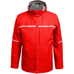 QUALITEX HIGH QUALITY WORKWEAR Hardshelljacke RESIST rot Herren: L