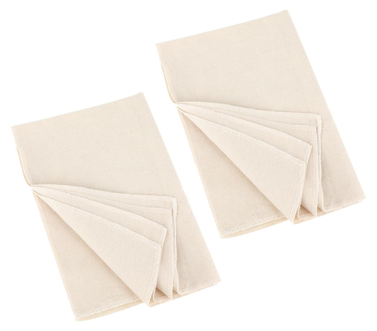 Set van 2 katoenen bakdoeken voor gistfolie van Dripio, 48 x 36 cm