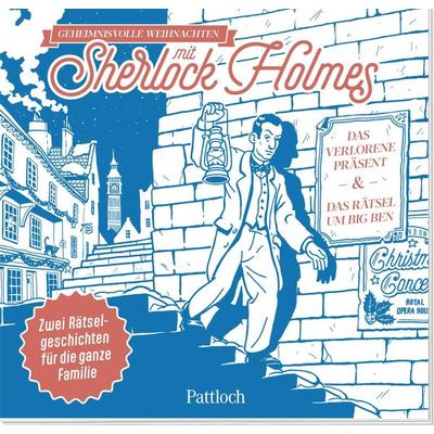 Geheimnisvolle Weihnachten mit Sherlock Holmes, Taschenbuch von Andreas Teindl, Pattloch Geschenkbuch