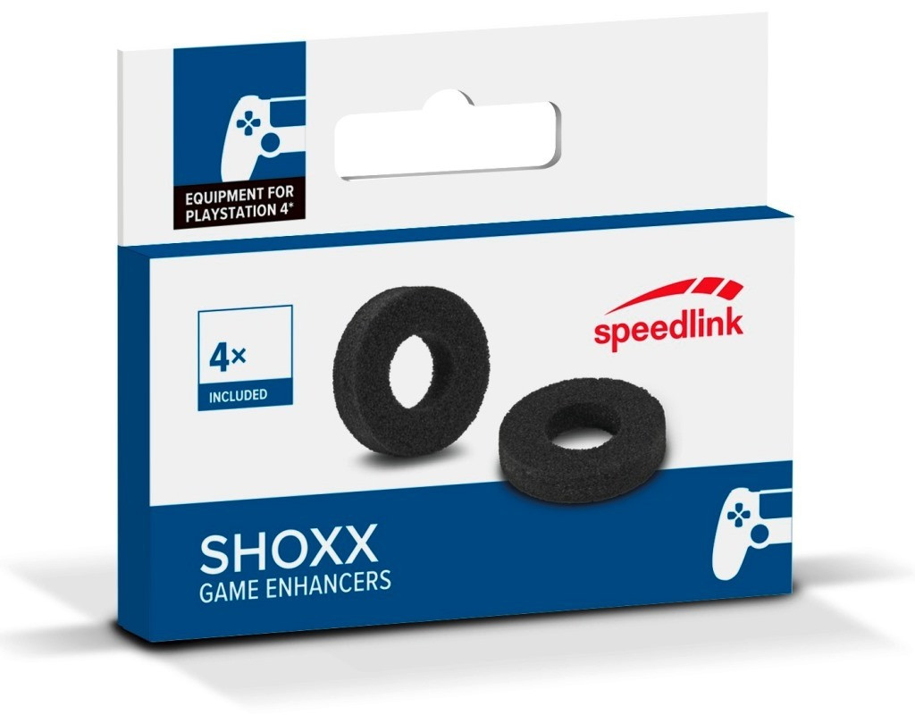 Speedlink SHOXX Game Enhancer voor Sony PS4 controller, 4 stuks