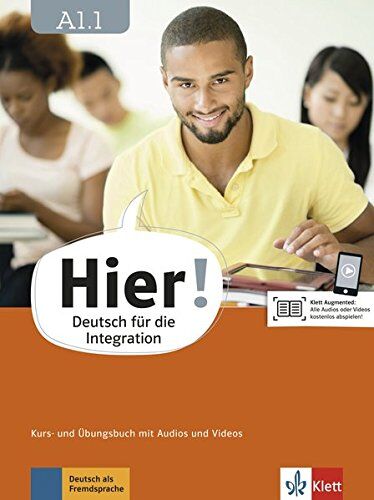 Alexis Feldmeier - Hier! A1.1: Deutsch für die Integration. Kurs- und Übungsbuch mit Audios und Videos - Preis vom 18.10.2026 19:22:15 h