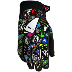 Ufo Plast, Motorradhandschuhe, Kinderhandschuhe Ufo Skyline Grafik Gr.M (Jungen, M)