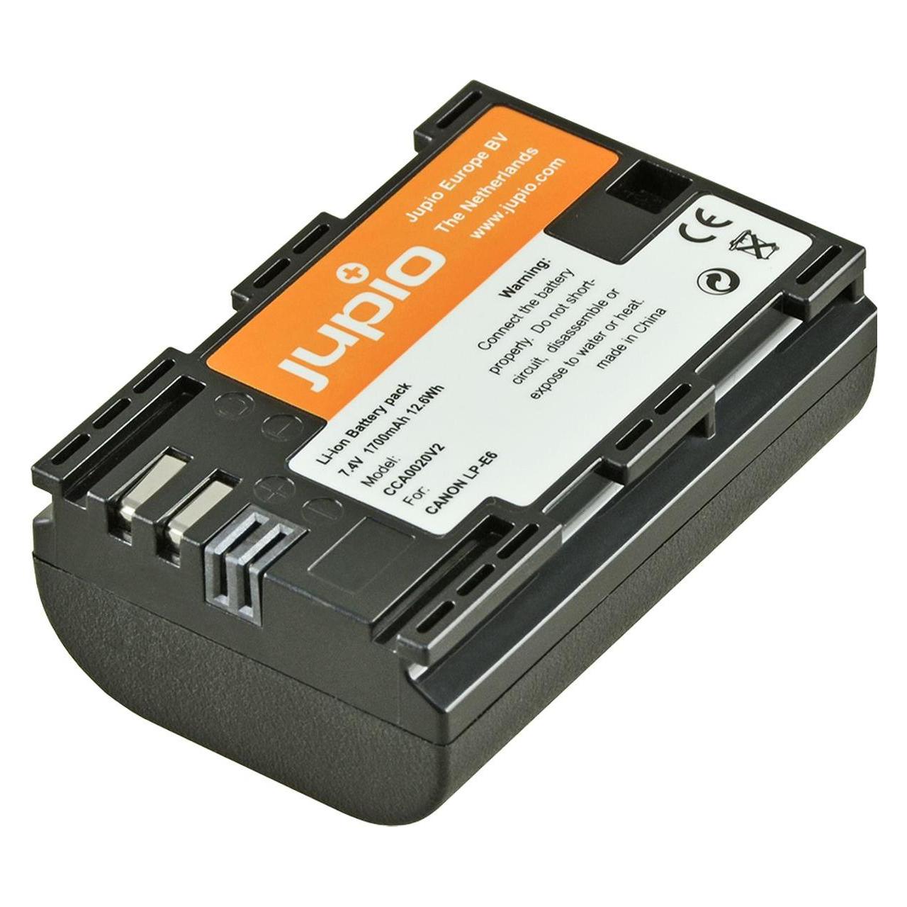 Jupio Canon LP-E6 1700 mAh (Kamera Akku) (CCA0020V2)