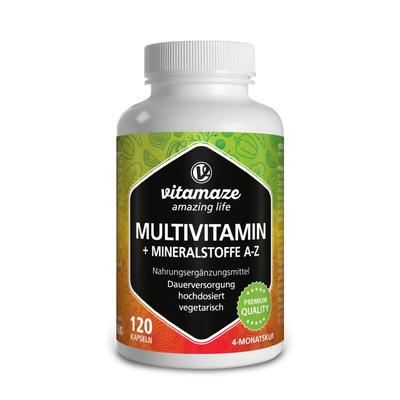 Multivitamin Kapseln hochdosiert 120 St