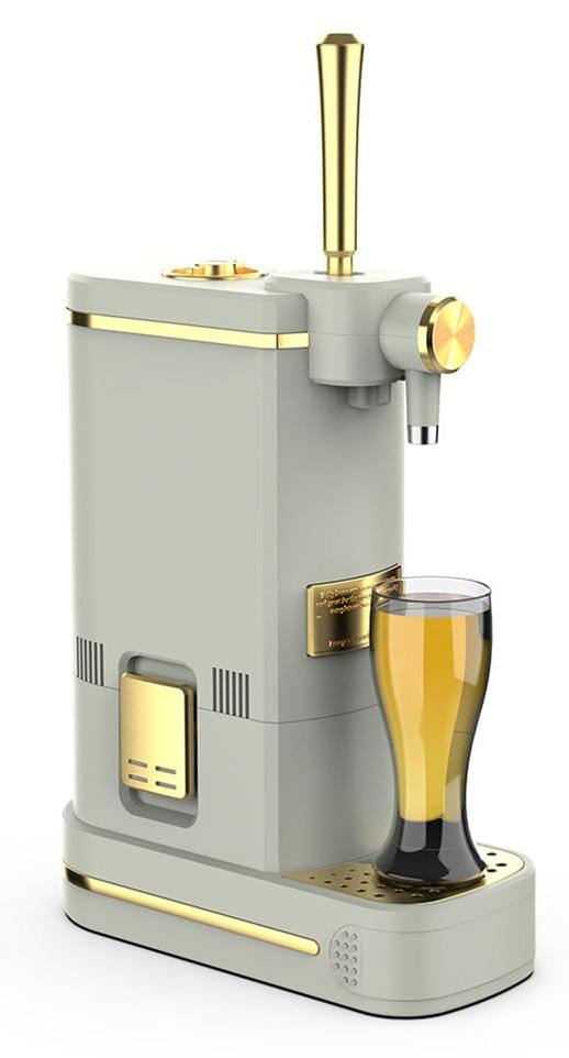 Ultrasone Biertap für 2 Flaschen mit Kühlbox, tragbar
