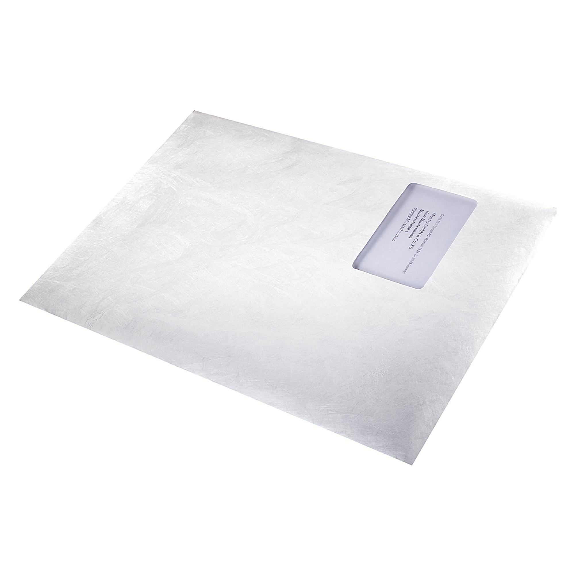 Tyvek Versandtasche Format des Umschlages: DIN C4 Fenster vorhanden: Ja (20 Stk.) (00067176)