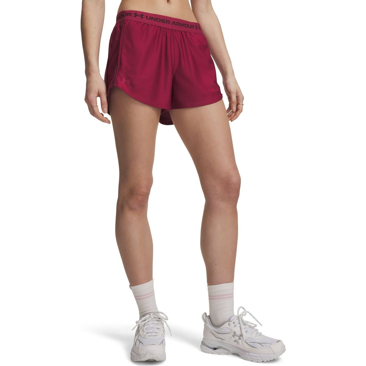 Under Armour Tech Play Up Shorts red ox blood (622) XXL 1389882-622-XXL