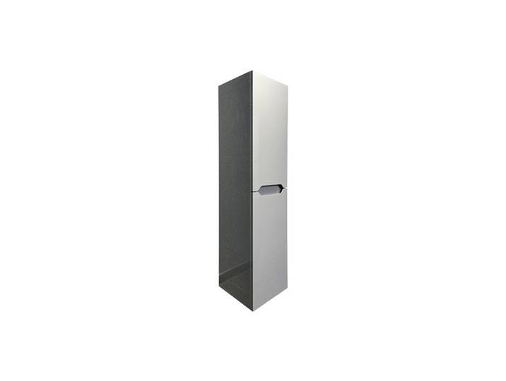Colonne de salle de bain suspendue - Gris - L30 x l30 x 120 cm - STEFANIE