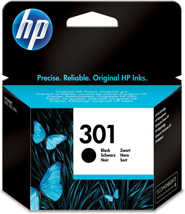 TINTEIRO HP 301 PRETO CH561EE