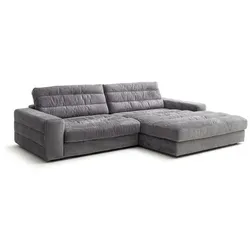 Portobello Ecksofa Weston Stoff Grey Shaun