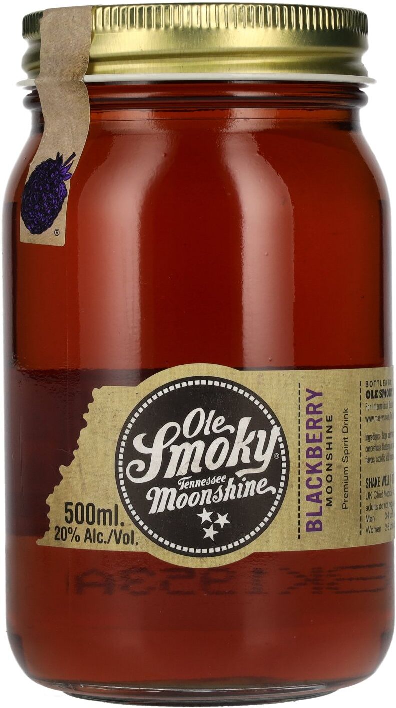 Ole Smoky Moonshine Ole Smoky Tennessee Moonshine BLACKBERRY 20% Vol. 0,5l
