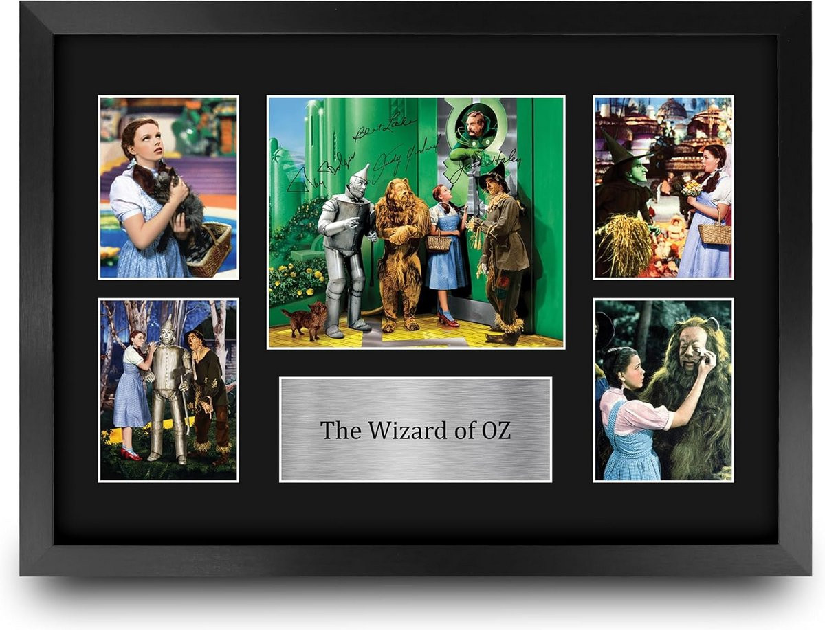 Ingelijste Filmposter Presentatie Display voor The Wizard of Oz Fans - A3