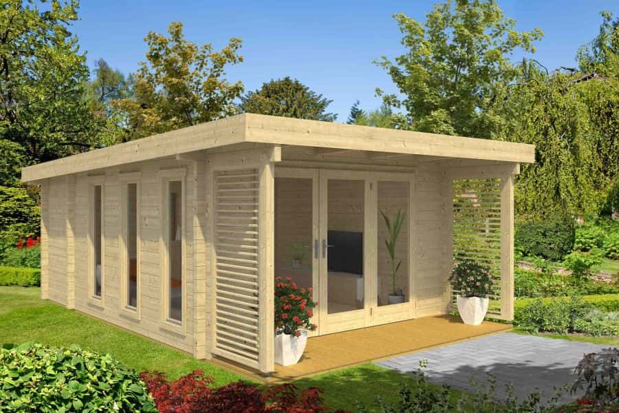Lasita Maja Gartenhaus Exeter 1 ISO