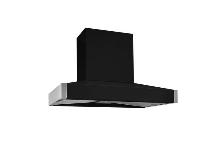 Hotte décoration FALCON MHDPC1000MB/ 100cm Noir Mat