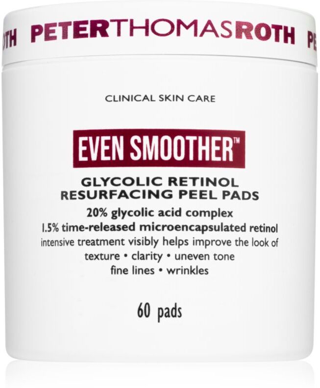 Peter Thomas Roth EVEN SMOOTHER™ Glycolic Retinol Resurfacing Peel Pads Peeling-Pads für das Gesicht für die Nacht 1 Kapseln