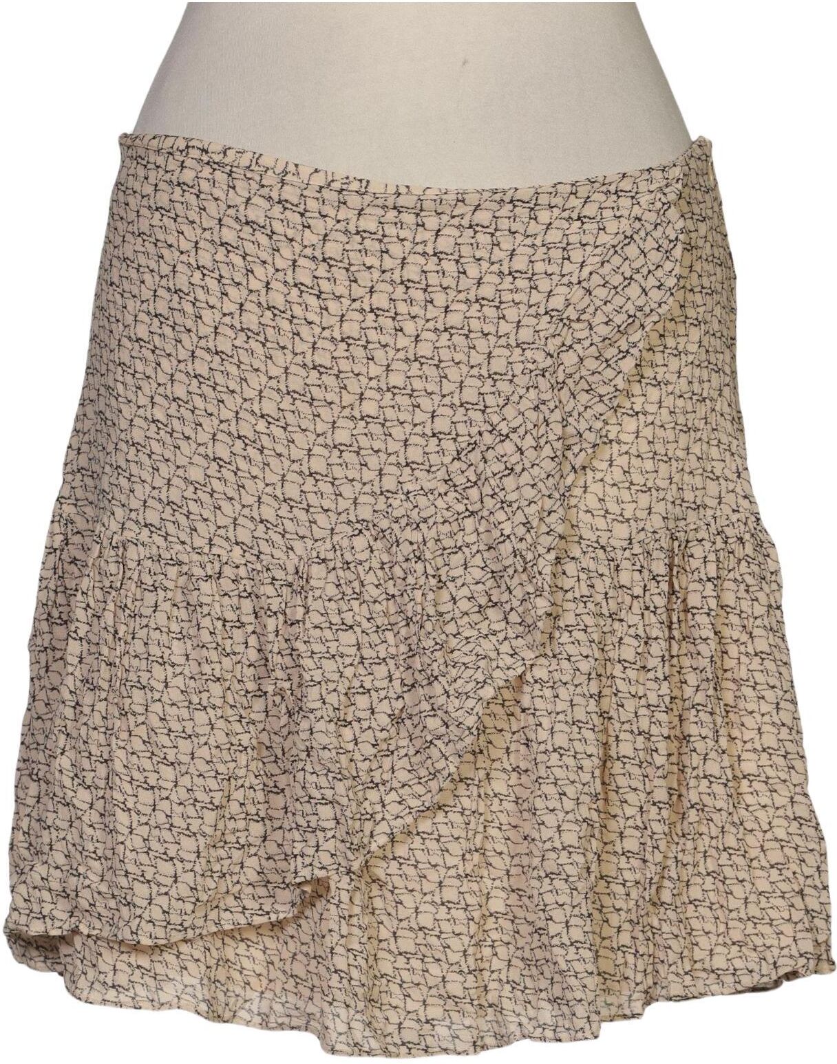 Second Female Damen Rock, Beige, Gr. M, Viskose - Second Hand