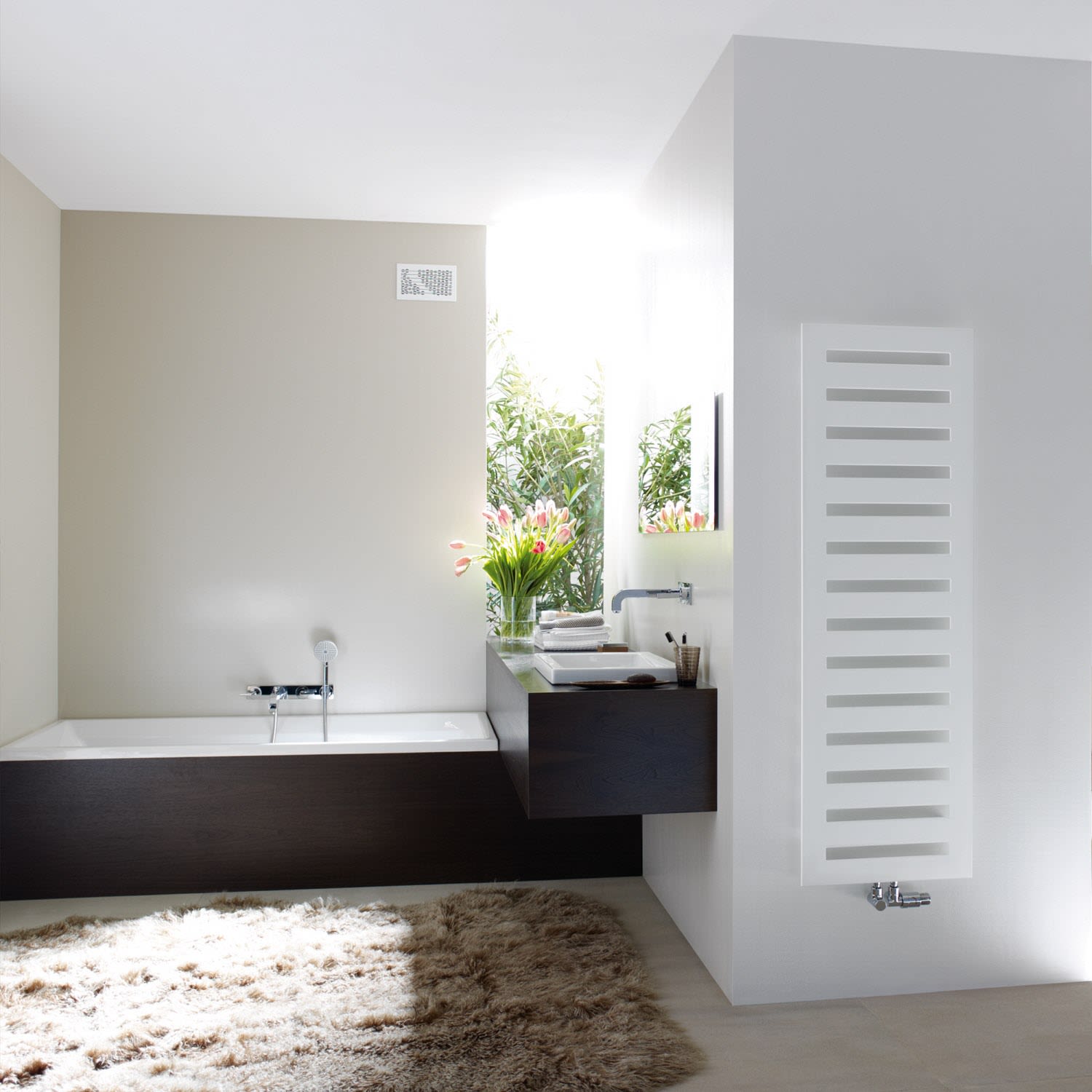 Zehnder Metropolitan Bar MEP-180-060 Badheizkörper 60 x 175 cm, Heizung, ZM101660A500000, titane