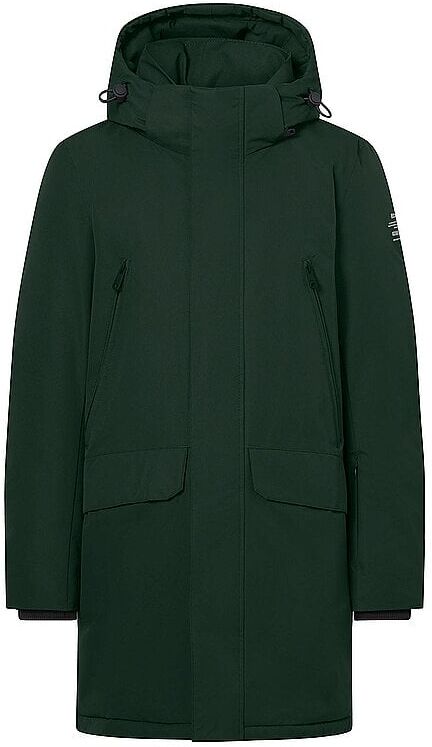 ECOALF Regenparka ICEBERG dunkelgrün   M M