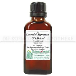 LAVENDEL ZYPRESSEN Öl kühlend Massageöl 50 ml