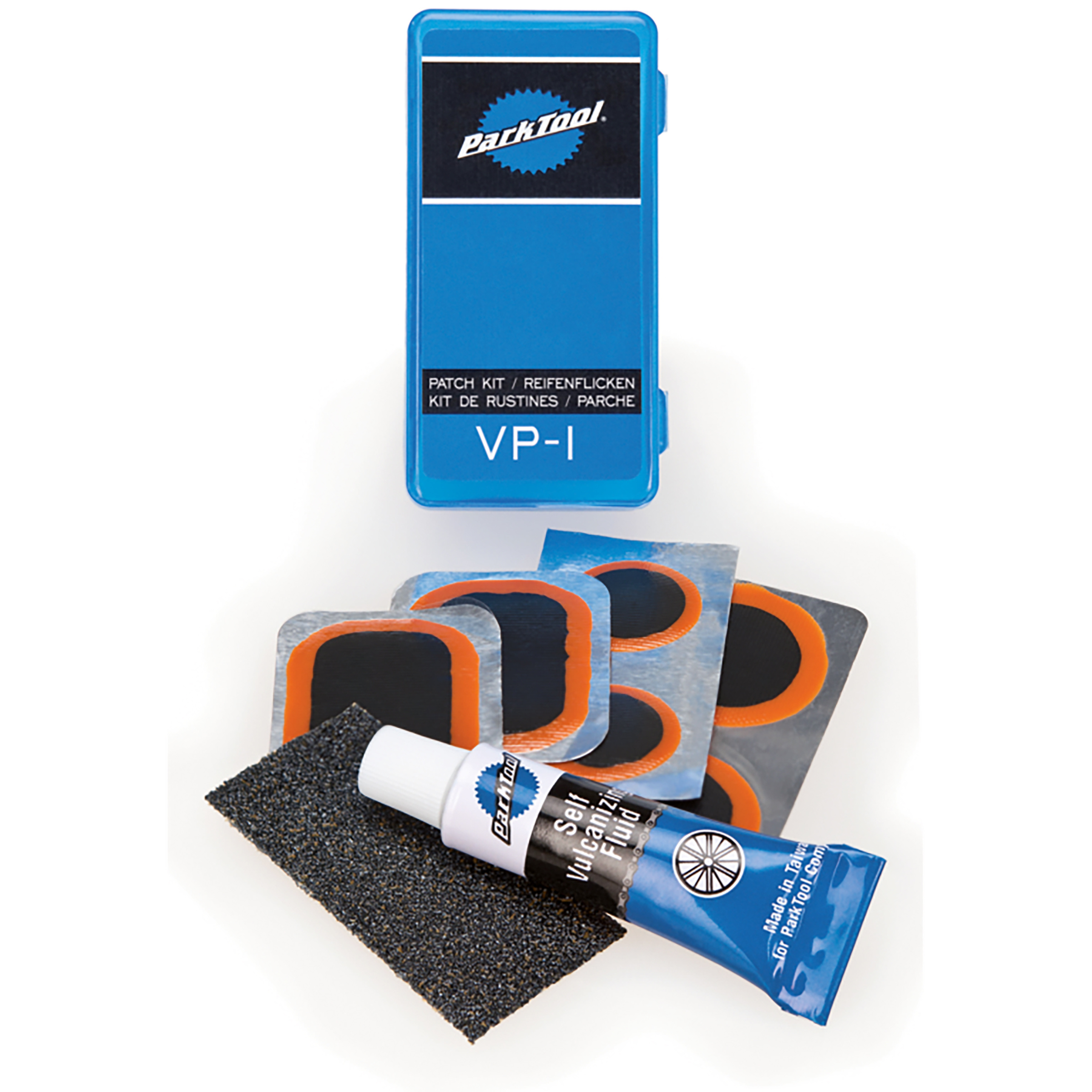 Park Tool VP-1C Vulkanisier-Flicken Fahrradwerkzeug & Fahrradpflege blau