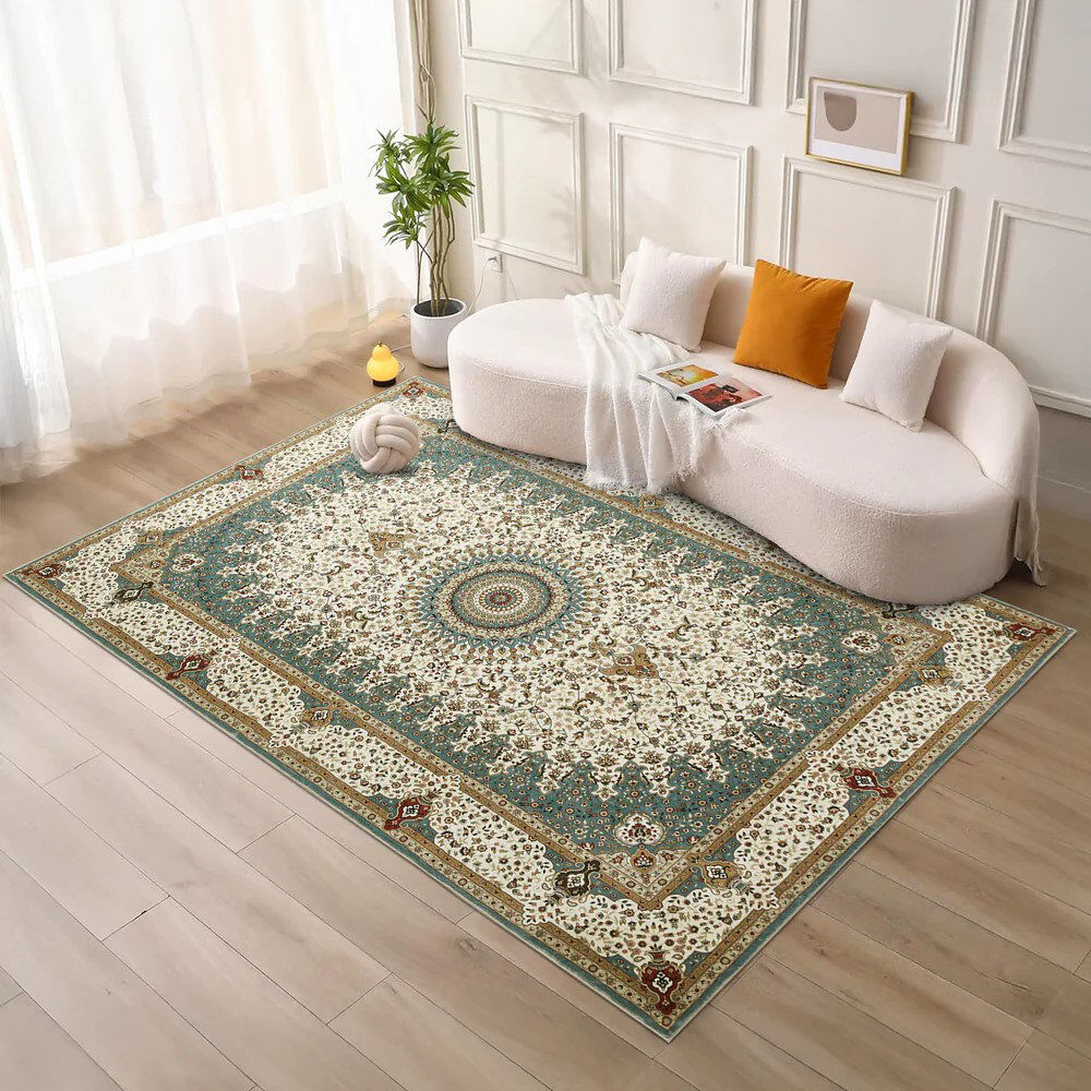 Langley Street Alma Vintage Look Shag Area Rug Willow Rectangle 160 x 230cm