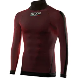 Sixs TS3, Funktionsshirt - Dunkelrot/Schwarz - 3Xl/4XL