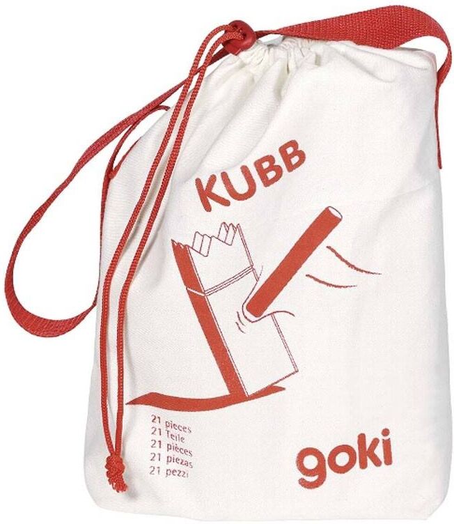 Jeu de Viking Kubb sac coton - Goki