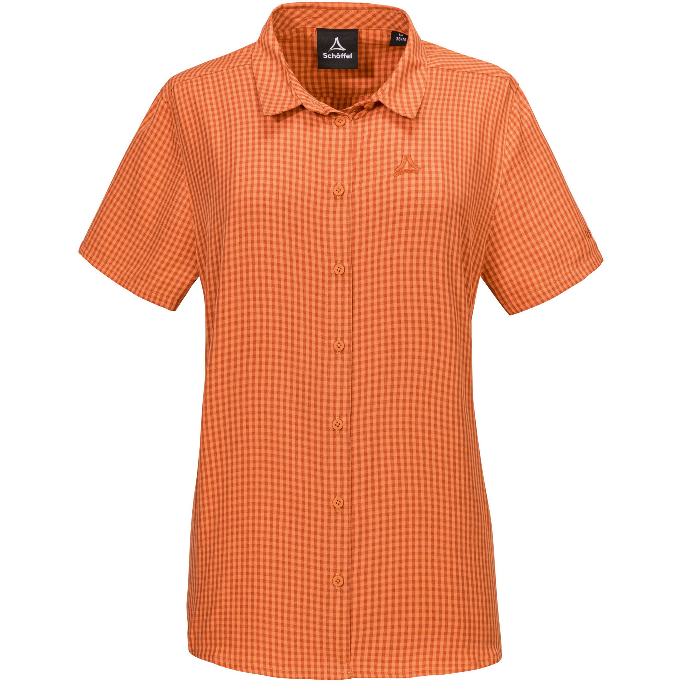 Schöffel Style Dalfoss Circ Damen Blusen orange Größe L Camping Elastisch