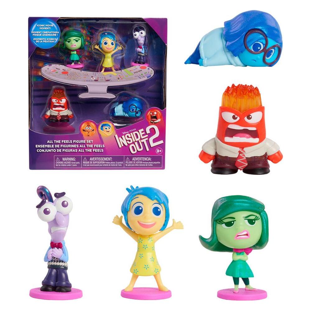 Just Play Inside Out 2 All the Feels Figure Set (886144455070)