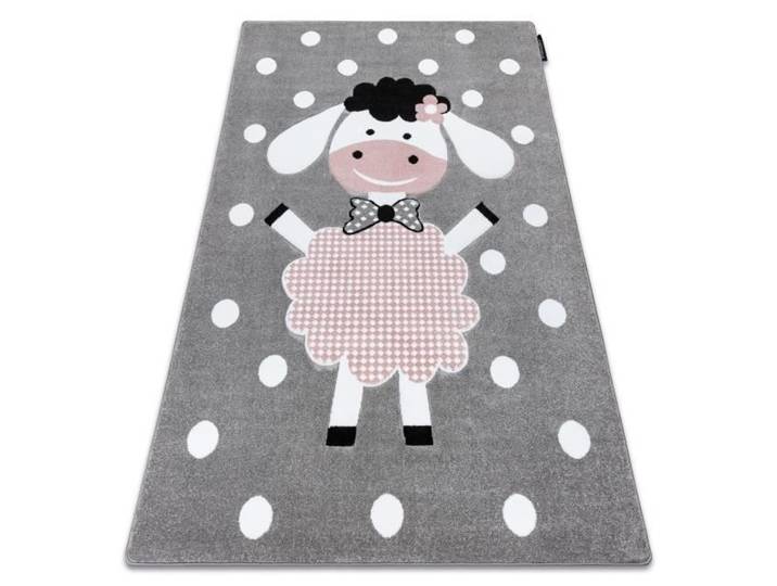 Tapis - PETIT DOLLY - 80x150 cm - Gris - Synthétique - Enfant