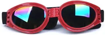 Fusion Finds Foldable Pet Sunglasses With UV Protection   Stylish Dog Goggles For Cats & Small Dogs red