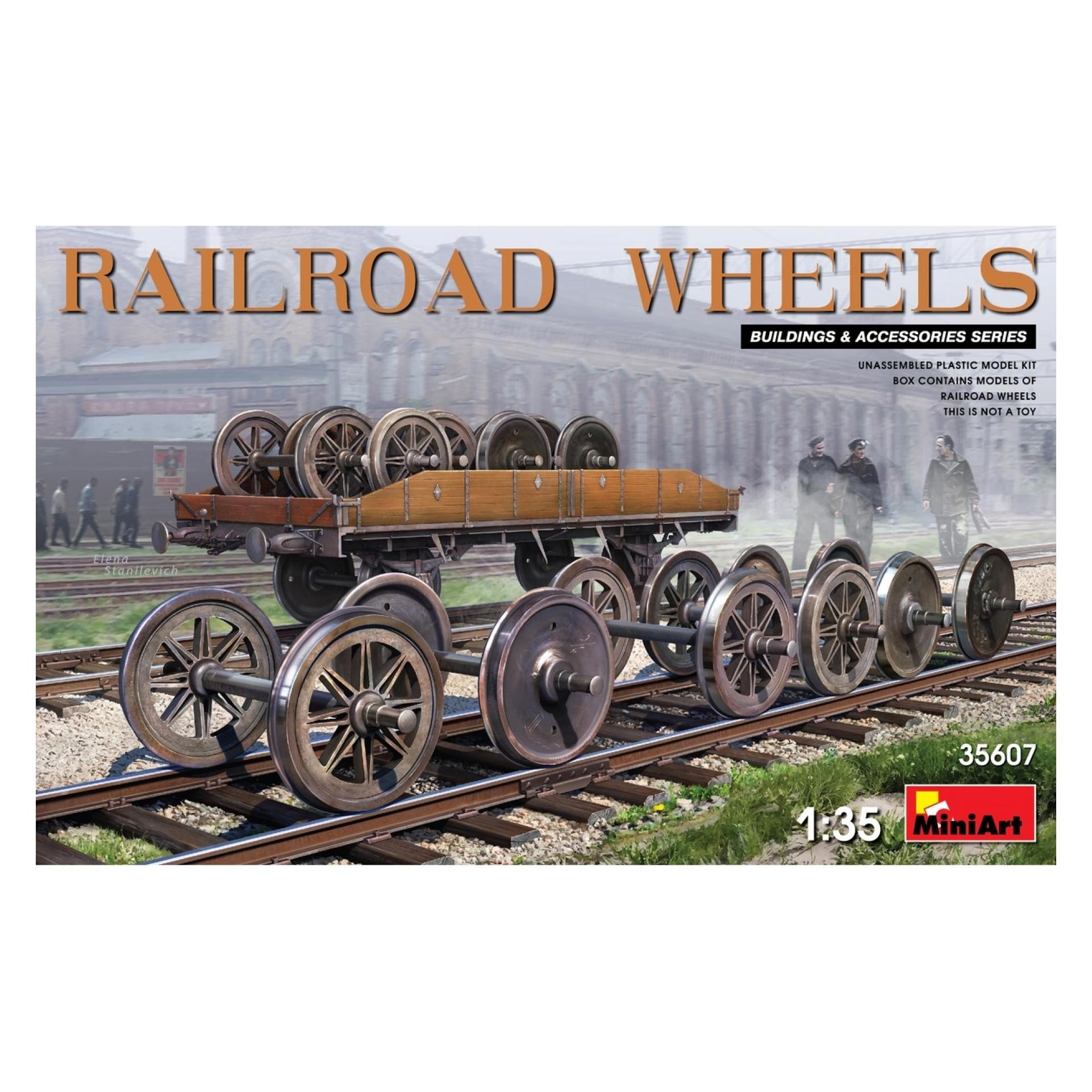 Mini art Railroad Wheels (35607)