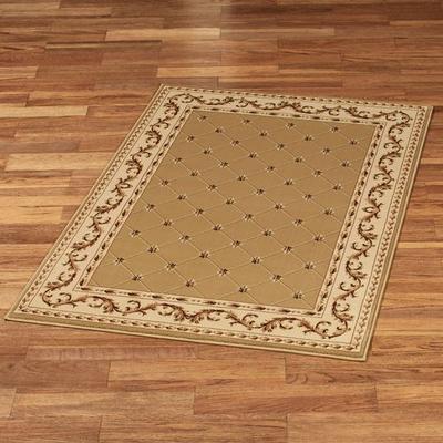 Touch of Class "Augusta Rectangle Rug 3'3"" x 4'11"", 3'3"" x 4'11"", Camel"