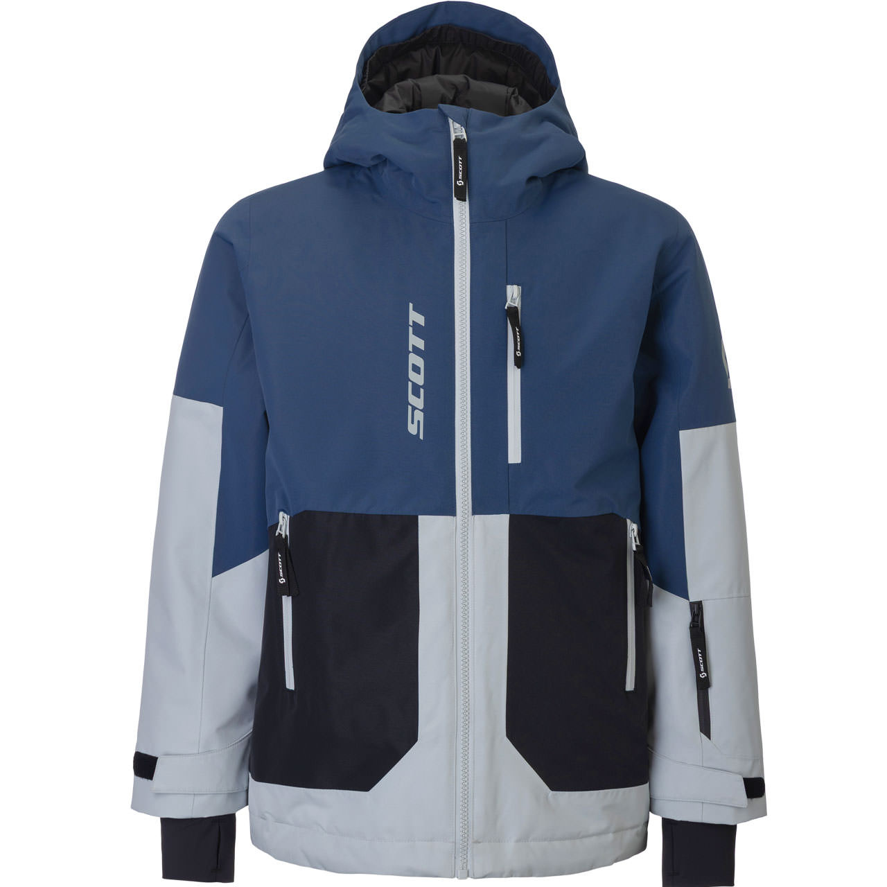 Scott Kinder Skijacke VERTIC DRYO dusk blue/mist blue - L = 152
